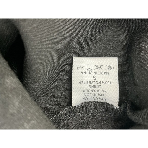 Windsor Black‎ Rhinestone Bodycon Mini Dress S | Sparkly Party Club Cocktail - Picture 6 of 6